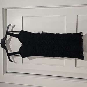 City Vibe Ruched Bodycon Mini Dress Lace Up Bustier HOMECOMING